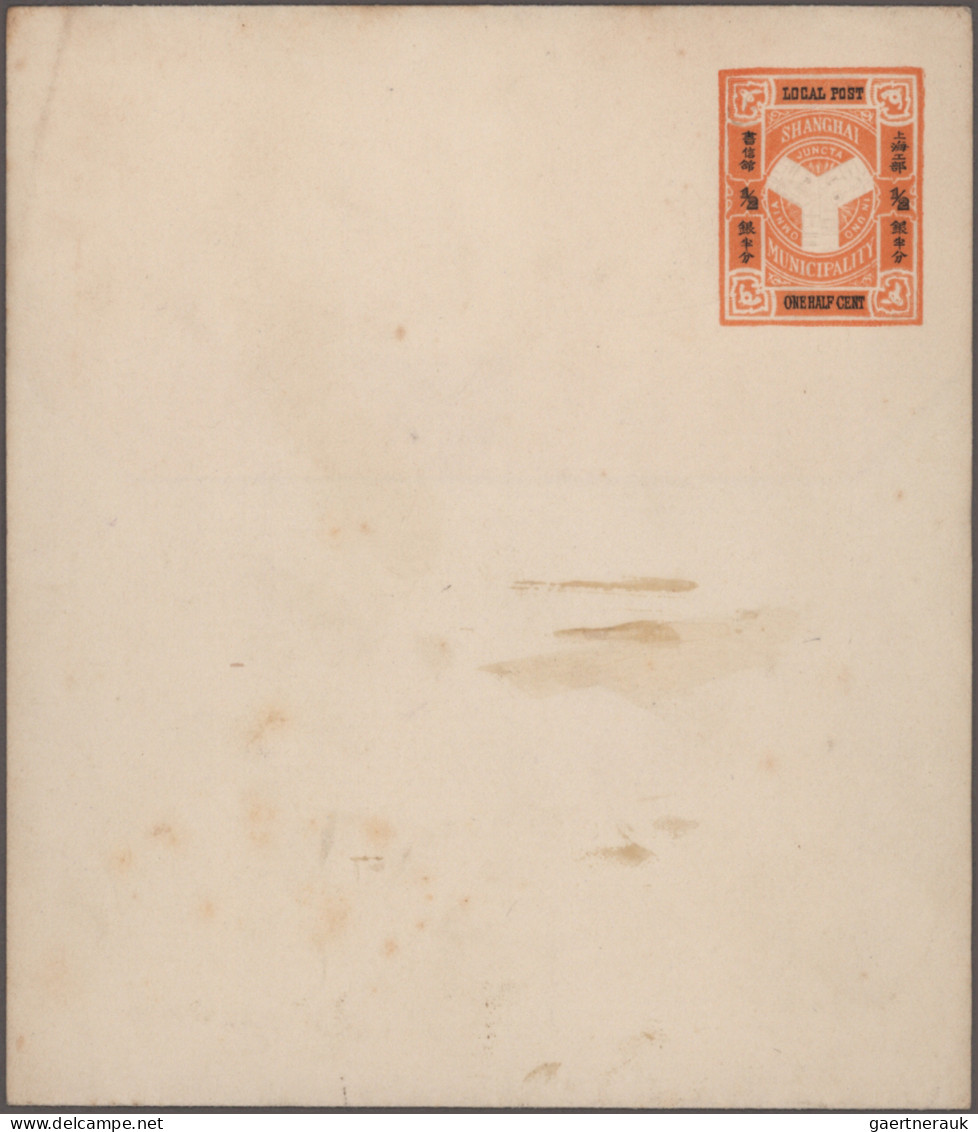 China - Postal stationery: 1897/1936, lot of stationery unused mint (10, inc. 19