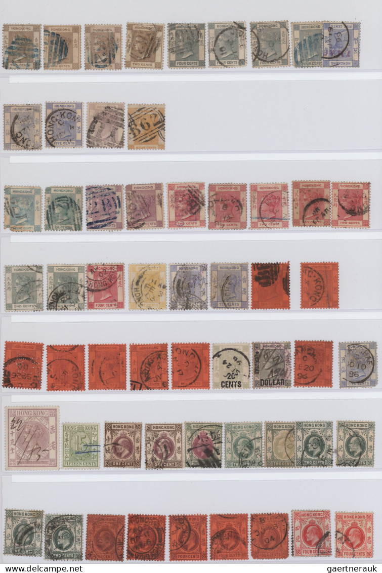 Hong Kong: 1880/1997 (approx.), Collection On Pages Starting From The Early QV I - Otros & Sin Clasificación