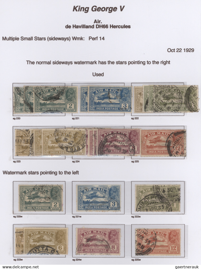 India: 1854/1968, India+states, sophisticed used and unused collection/balance i