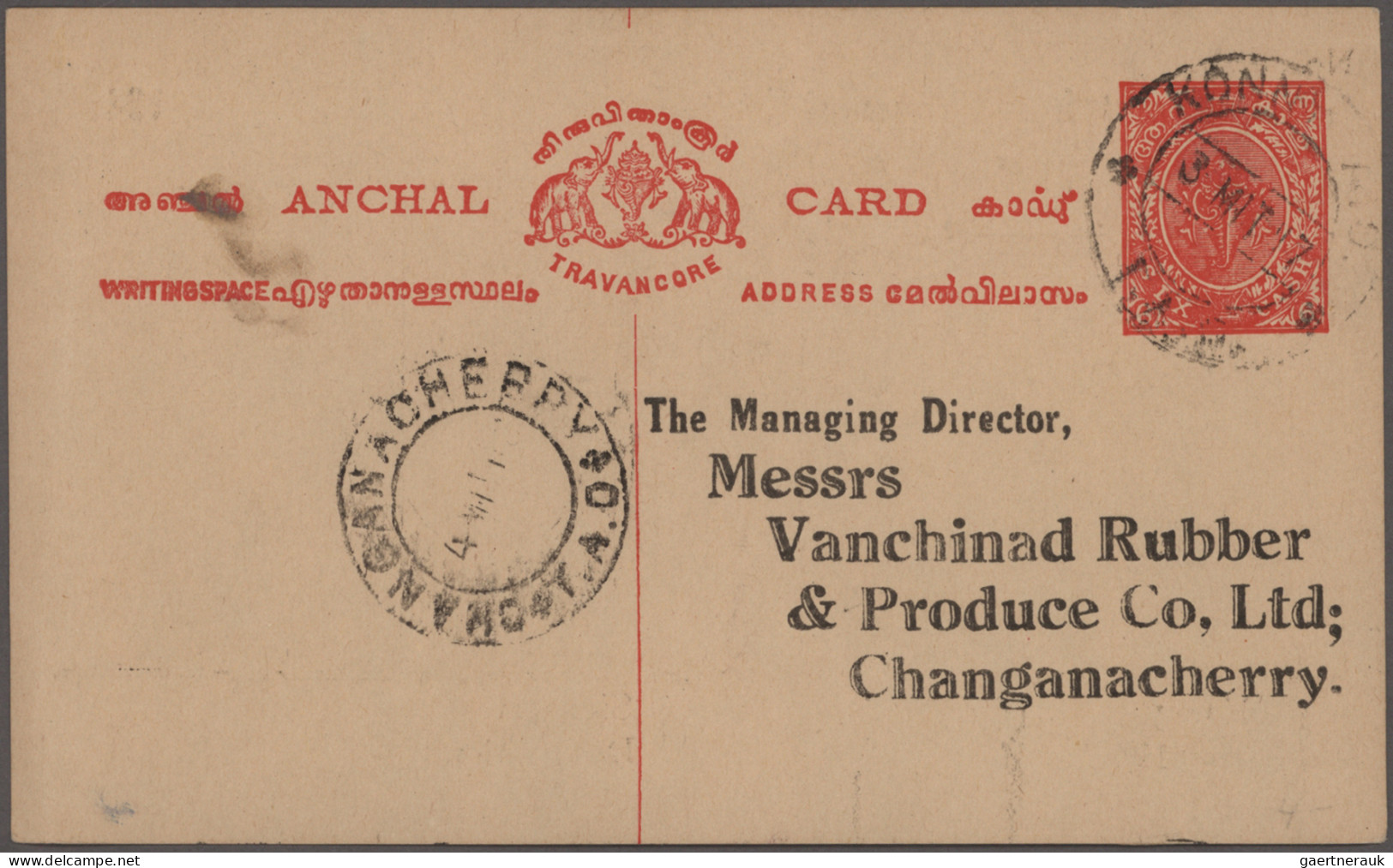 India - postal stationery: 1850's-1960's (c.): About 150 postal stationery items
