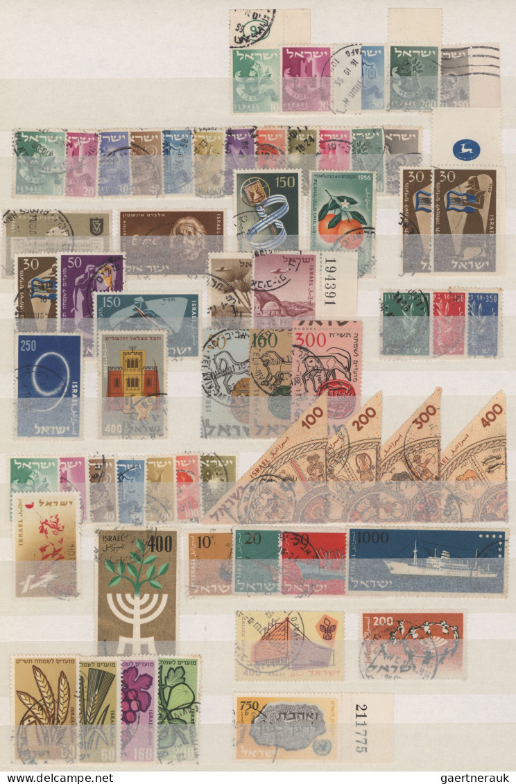 Israel: 1948/2005 (approx.), collection in six albums/stockbooks, including valu
