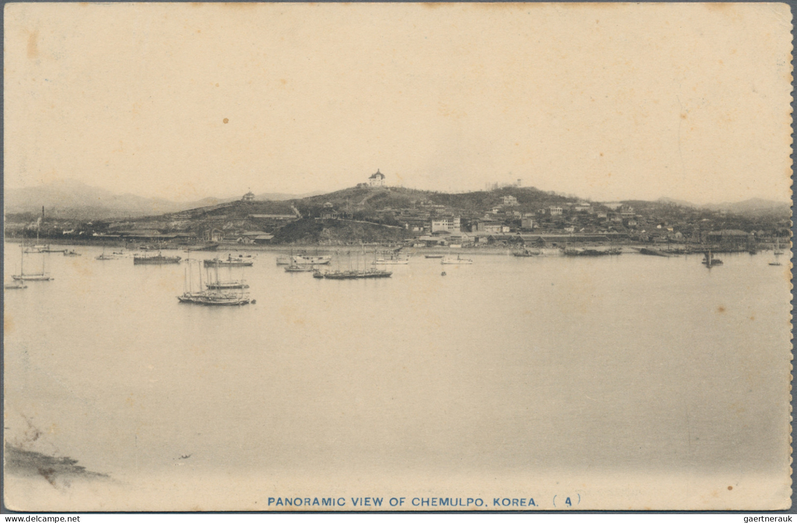 Japanese Post In Corea: 1900/1920s, Picture Postcards (11) Of Chemulpo, Seoul, P - Militärpostmarken