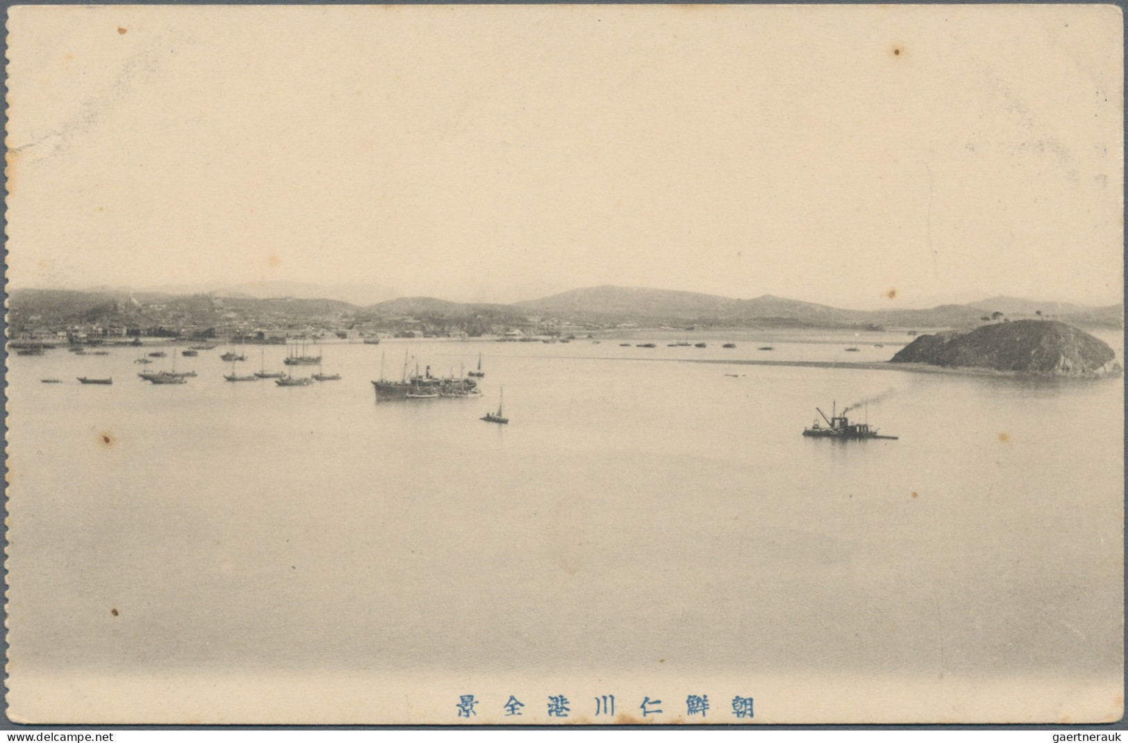 Japanese Post in Corea: 1900/1920s, picture postcards (11) of Chemulpo, Seoul, P