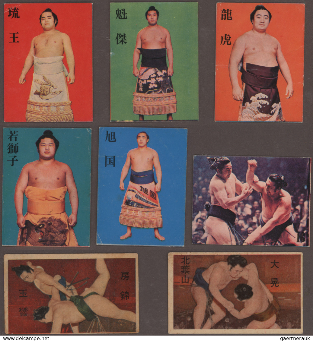 Japan - Specialities: 1900 (ca.)/1990 (ca.), Sumo Ringers, Collection Of Around - Sonstige