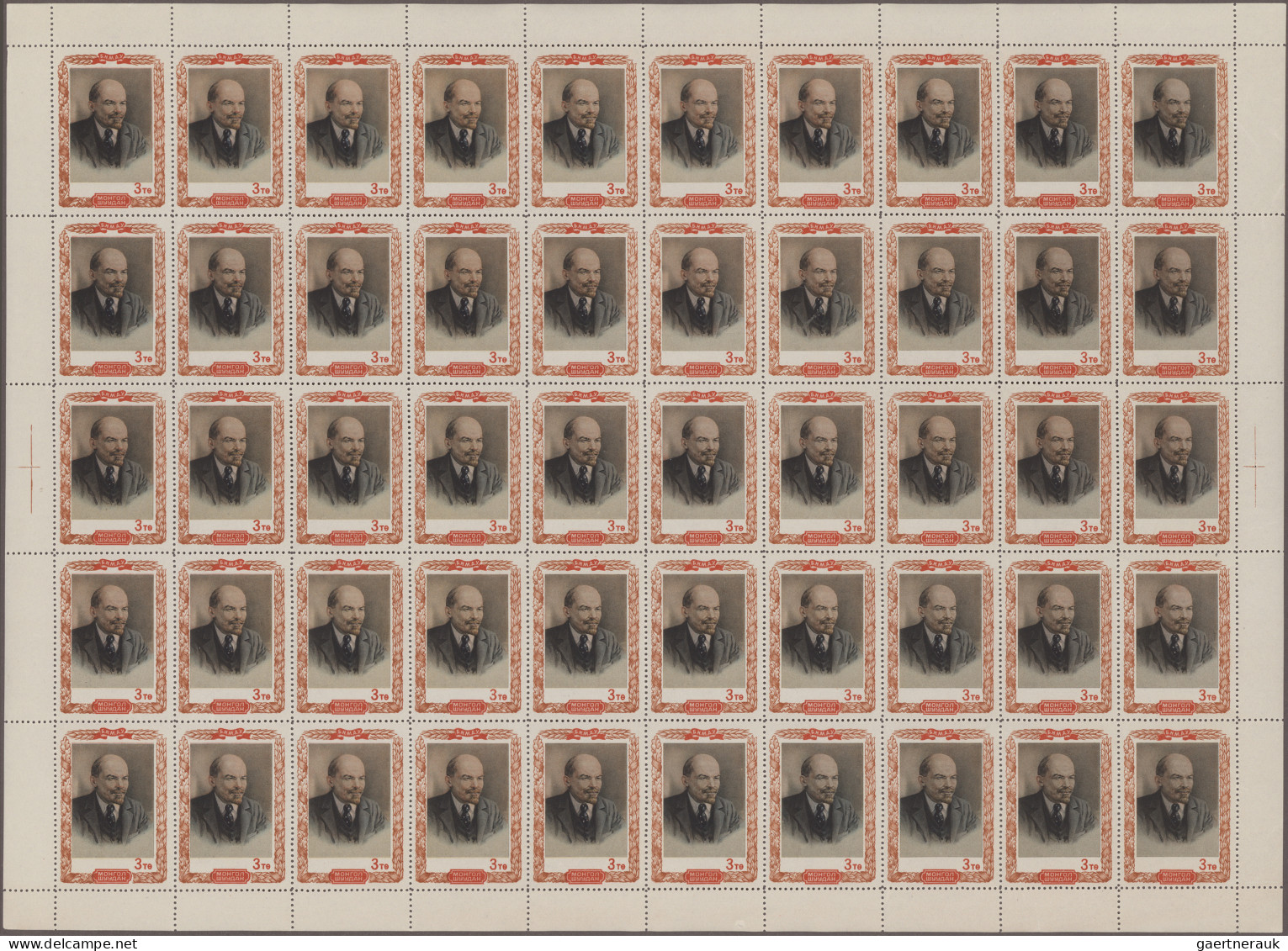 Mongolia: 1932/2001, Collection Of Full Seets MNH Or Partially Mounted Mint, Inc - Mongolië