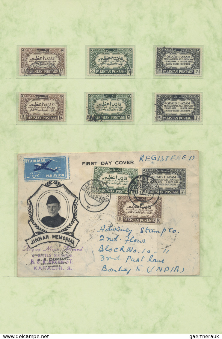 Pakistan: 1948/1970, A Decent Collection In Two Albums Well Arranged On Pages, C - Pakistan