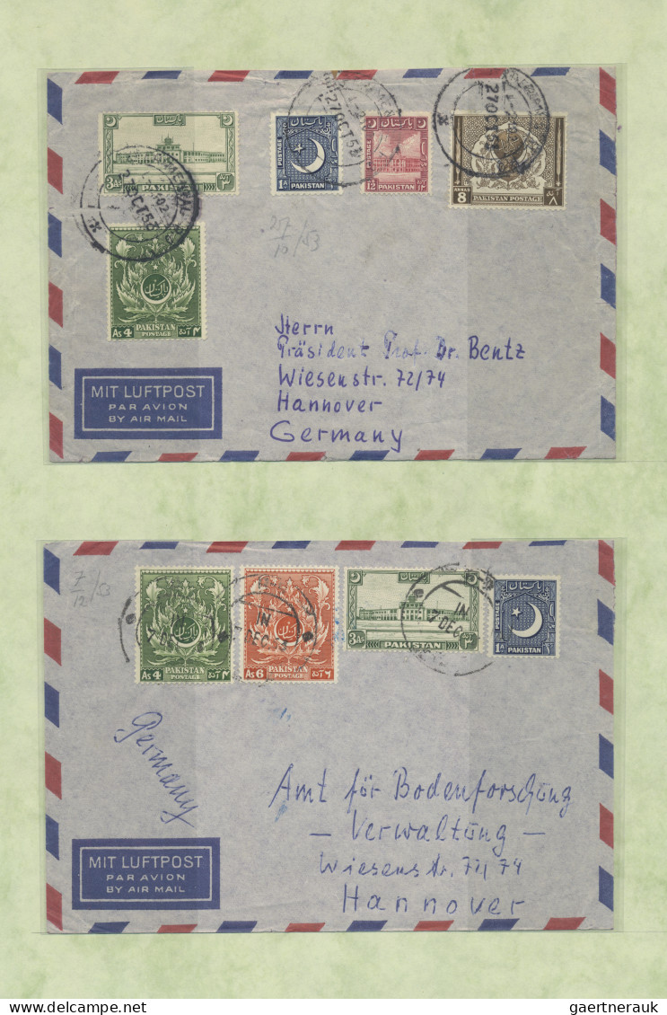 Pakistan: 1948/1970, a decent collection in two albums well arranged on pages, c