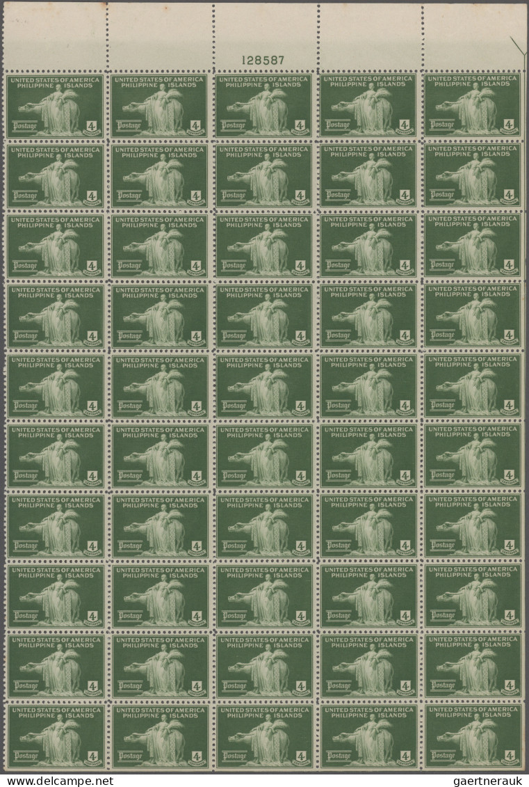 Philippines: 1894/1975 (approx.), collection on pages, starting from the earlier