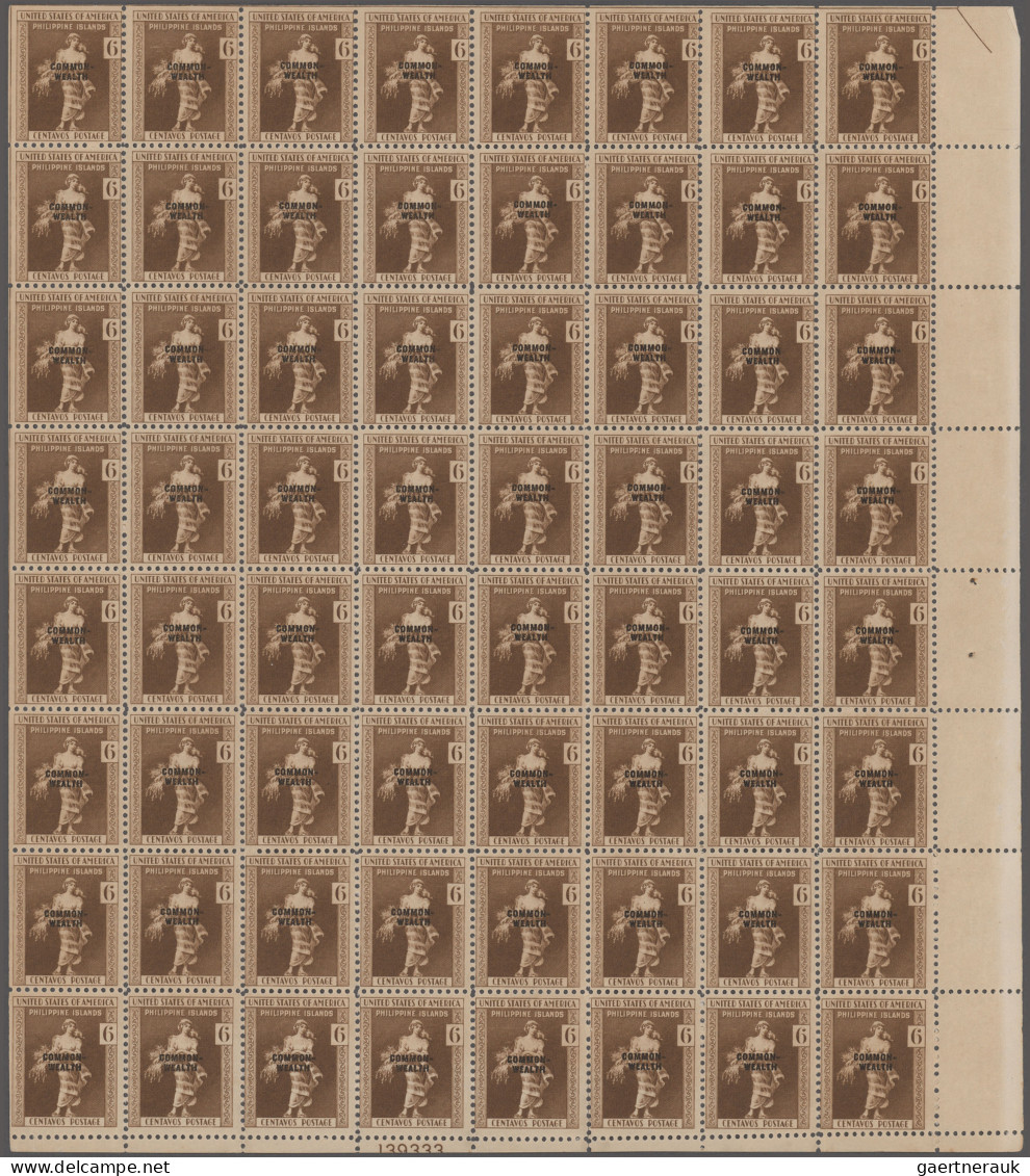 Philippines: 1894/1975 (approx.), collection on pages, starting from the earlier