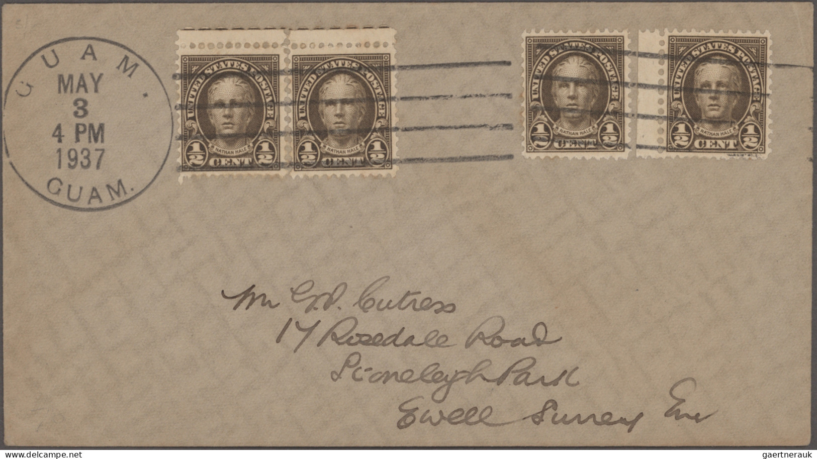 Philippines: 1919/1951, U.S.Possessions Philippines+Guam, Assortment Of 14 Cover - Filippijnen