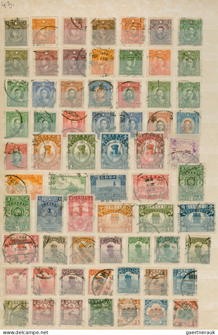 Asia: 1875 From Ca., Interesting Collection With 1000+ Stamps In A Large Stockbo - Andere-Azië