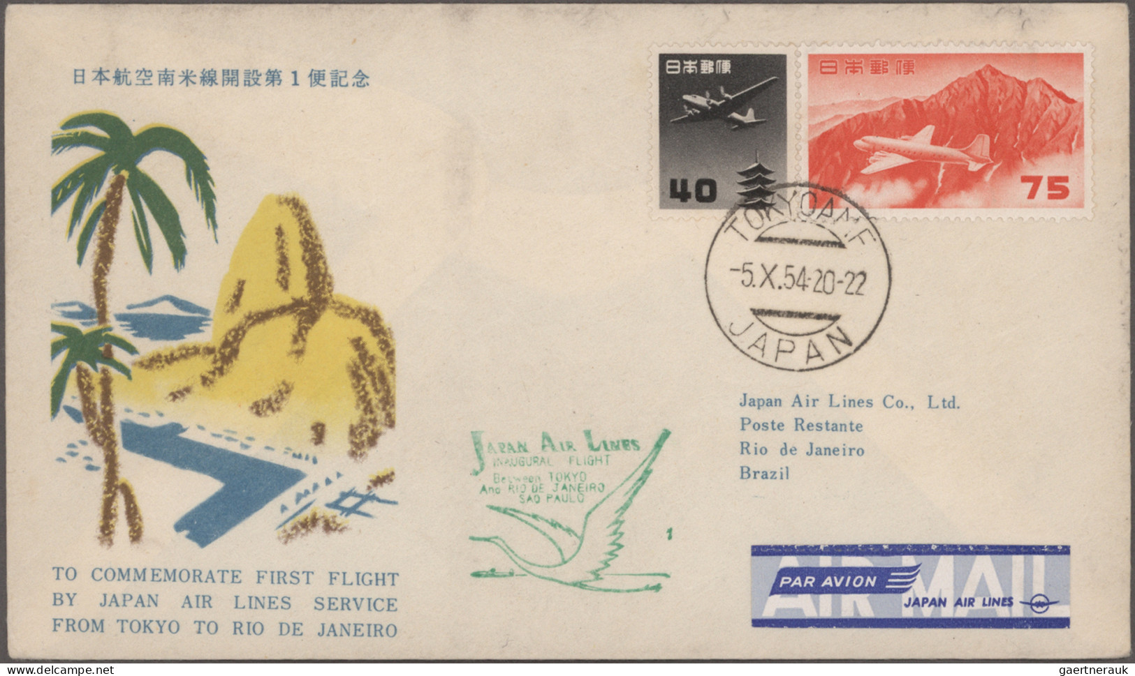 Asia: 1929/1970 (ca.), 36 covers/stationery/FDC mainly of Japan, also some loose