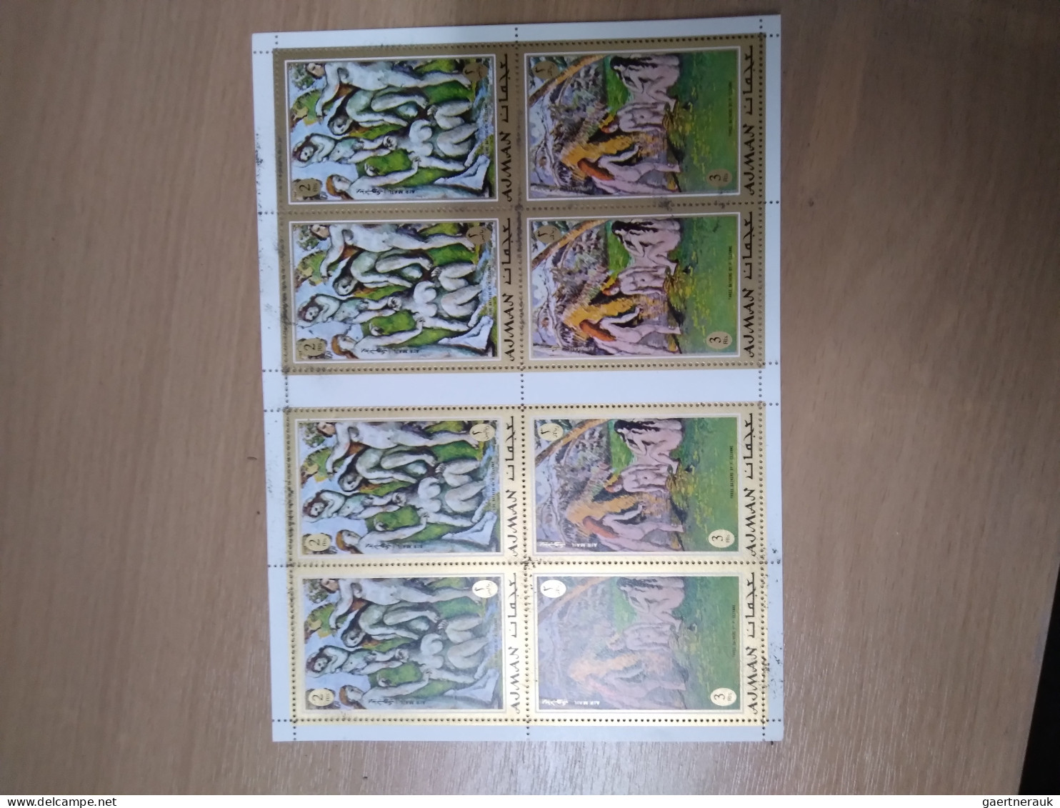 Middle East: "ARABIC WORLD" huge stock of stamps and a lot of Epreuves, proofs,