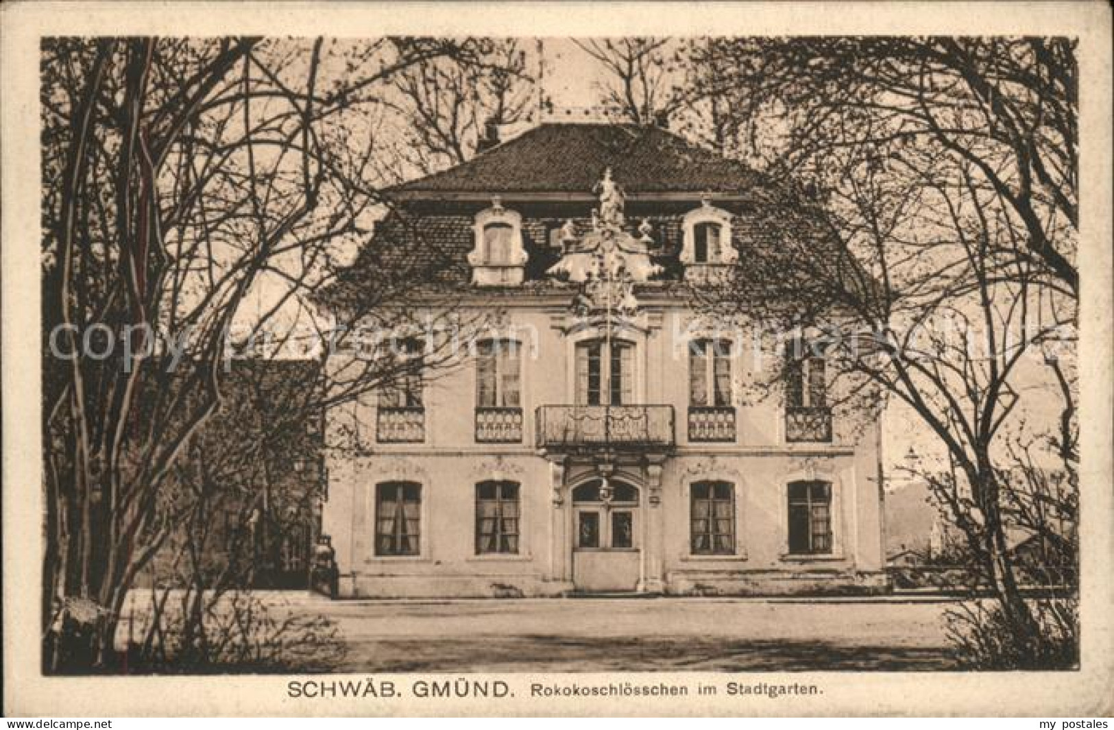 41547534 Gmuend Schwaebisch Rokokoschloesschen Stadtgarten Schwaebisch Gmuend - Schwaebisch Gmünd