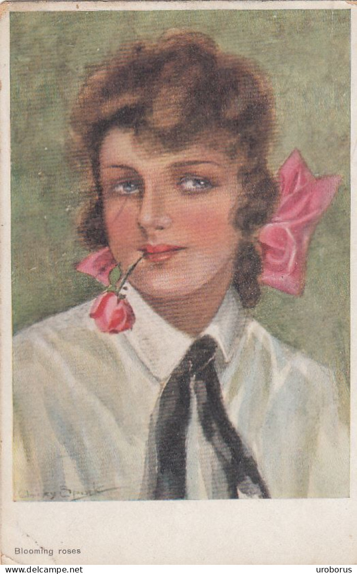 ILLUSTRATORS - Chicky Spark 1920's - Blooming Roses - Spark, Chicky