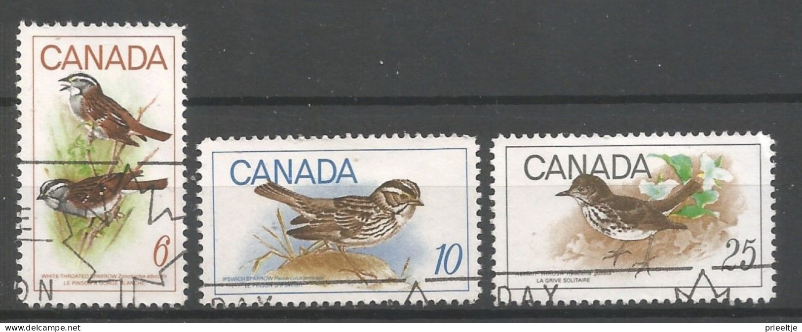 Canada 1969 Birds Y.T. 422/424 (0) - Gebruikt