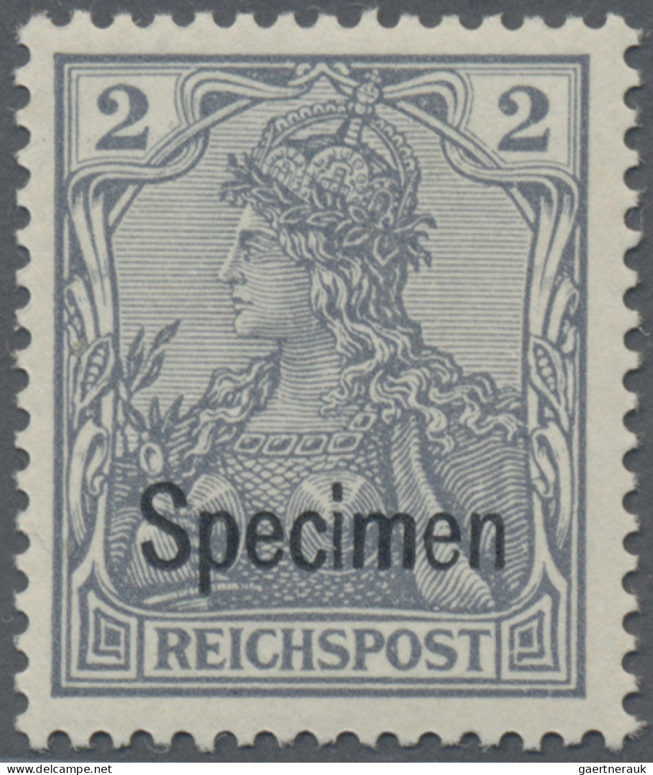 Deutsches Reich - Germania: 1900 Kompletter Satz Von 2 Pf. Bis 80 Pf. Mit Aufdru - Unused Stamps