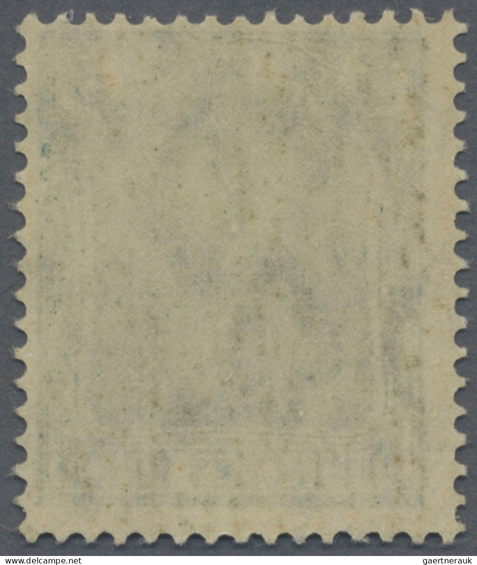 Deutsches Reich - Germania: 1915 Kriegsdruck 5 (Pf) Dunkelgrün Mit Komplettem DO - Unused Stamps