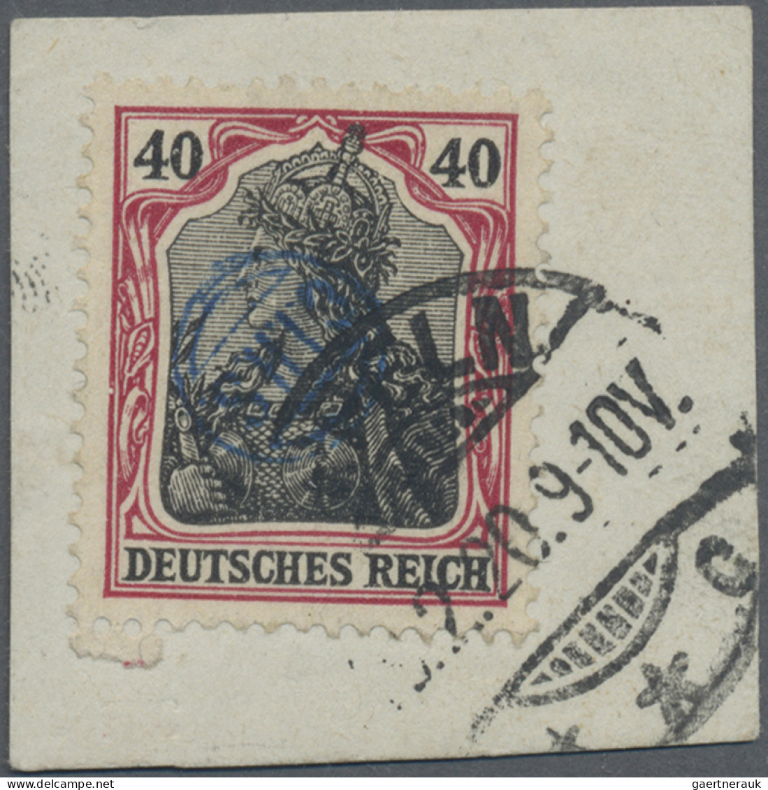 Deutsche Abstimmungsgebiete: Oberschlesien: 1920 "Oppelner Notausgabe": KOMPLETT