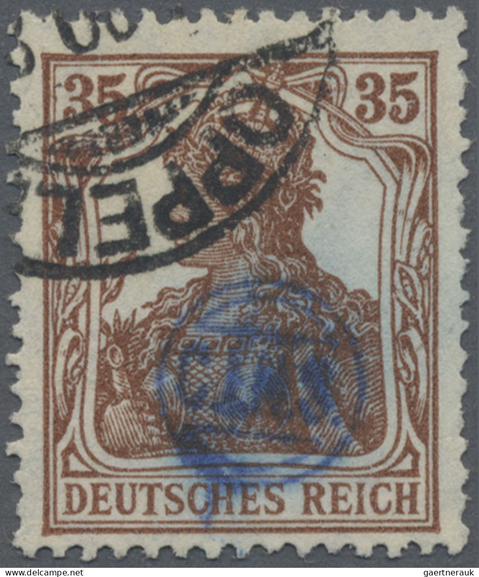 Deutsche Abstimmungsgebiete: Oberschlesien: 1920 "Oppelner Notausgabe": KOMPLETT