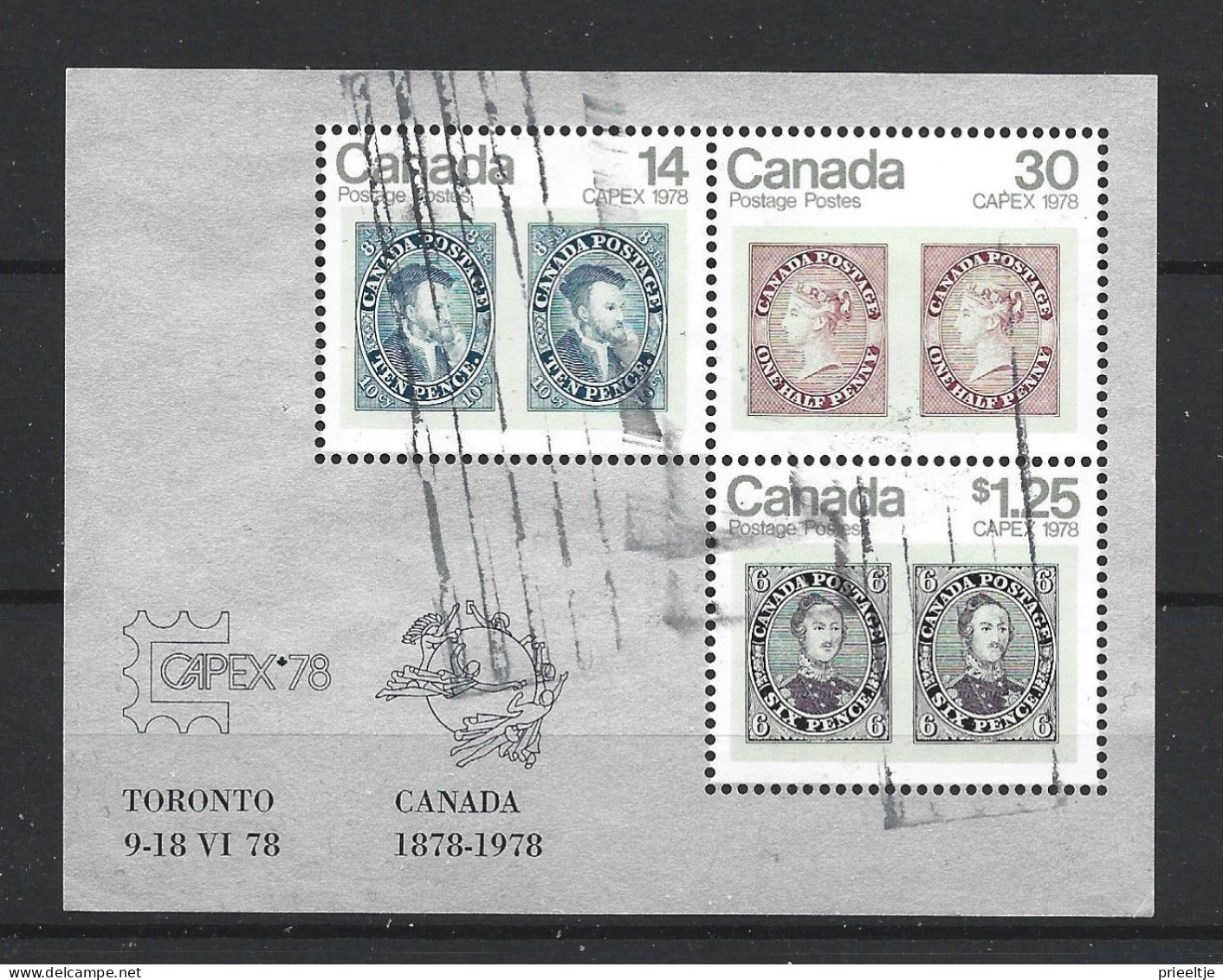 Canada 1978 CAPEX S/S Y.T. BF 1 (0) - Blocks & Kleinbögen