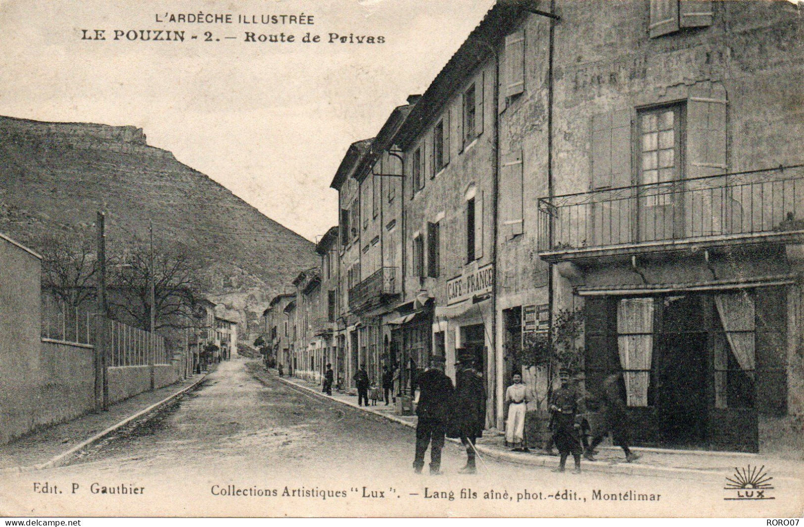 07 Ardèche Très Beau Plan LE POUZIN - Le Pouzin