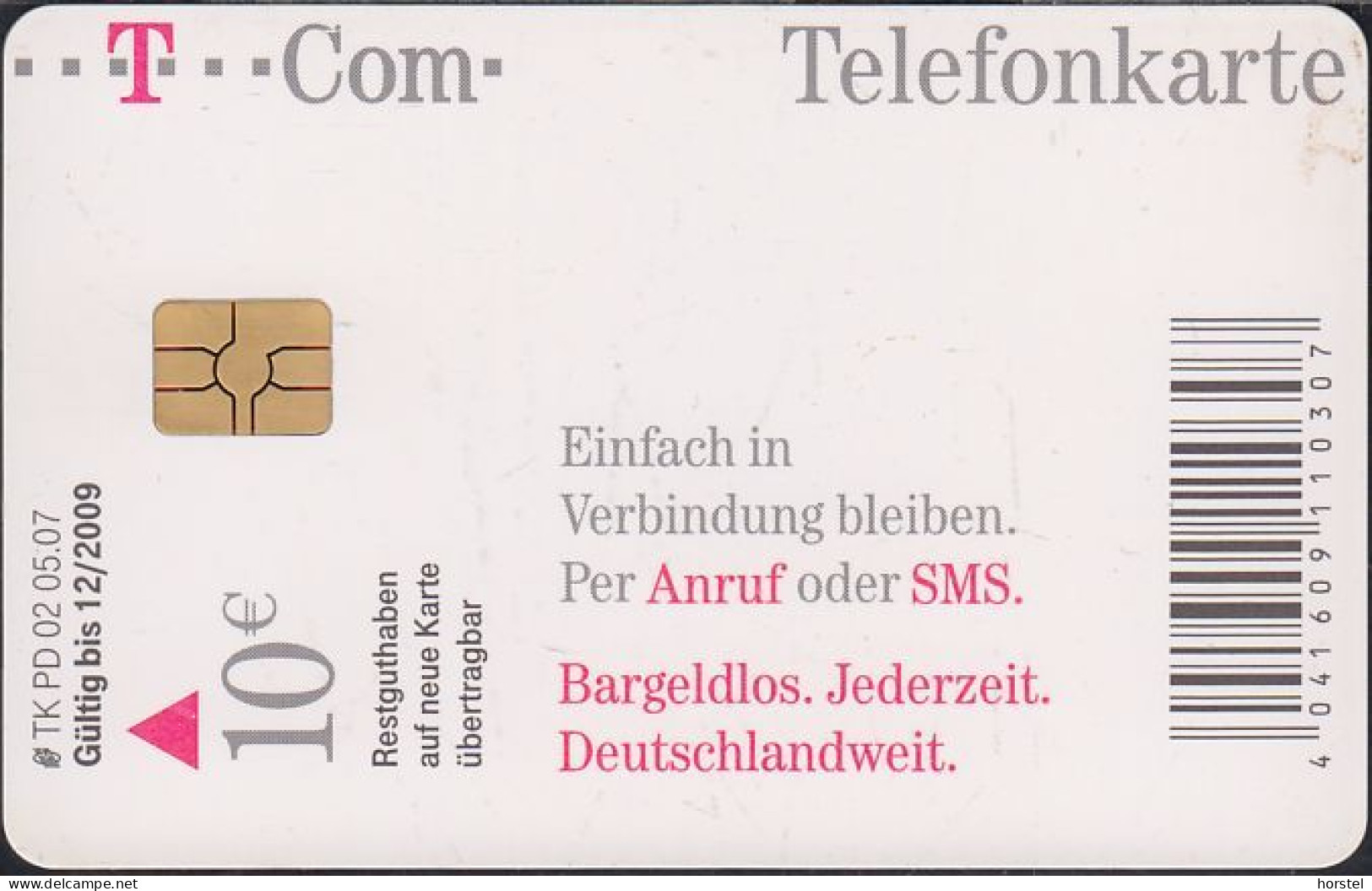 GERMANY PD2/07 - T-Com Phone 10€ - 05.07  ( Fehldruck) - P & PD-Series: Schalterkarten Der Dt. Telekom