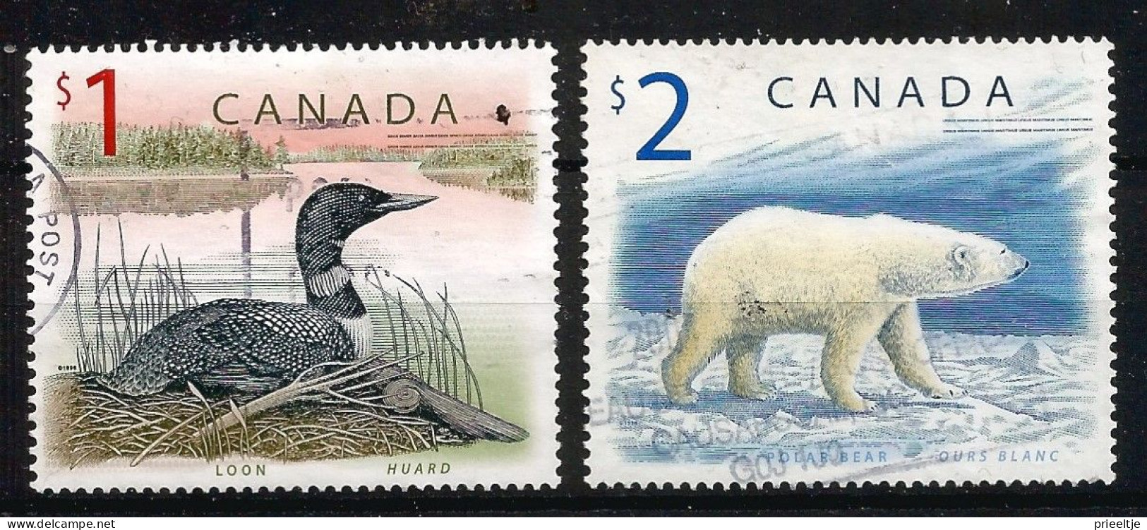 Canada 1998 Fauna Y.T. 1616/1617 (0) - Oblitérés