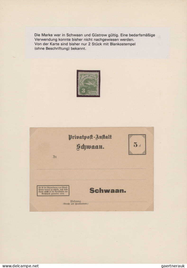 Deutsches Reich - Privatpost (Stadtpost): 1890/1900, Diverse Stadtposten, sauber