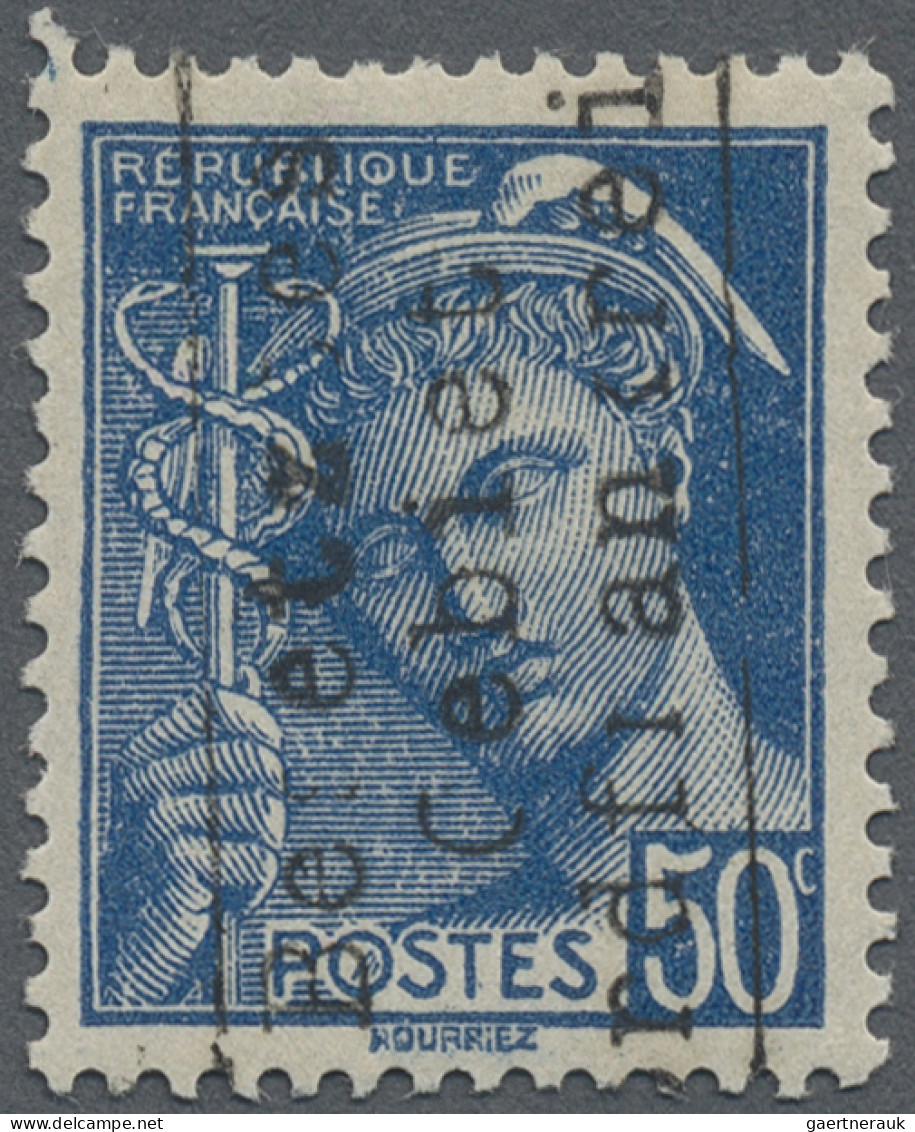 Dt. Besetzung II WK - Frankreich - Dünkirchen: 1940, Freimarkenausgabe "Merkurko - Occupation 1938-45