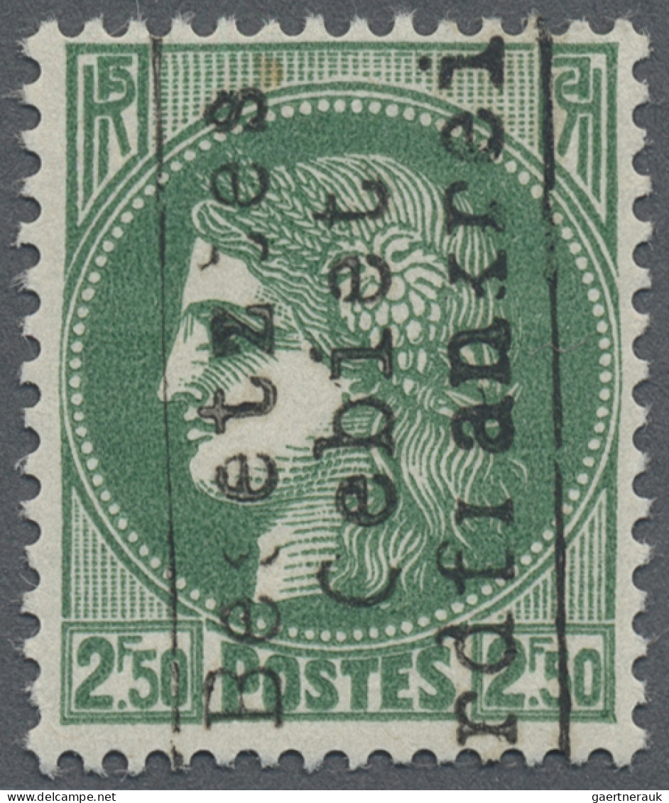 Dt. Besetzung II WK - Frankreich - Dünkirchen: 1940, Freimarkenausgabe "Ceres" 2 - Besetzungen 1938-45