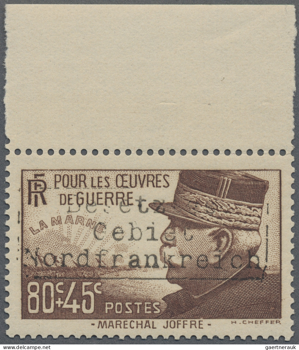 Dt. Besetzung II WK - Frankreich - Dünkirchen: 1940, Wohltätigkeitsausgabe "Mars - Ocupación 1938 – 45