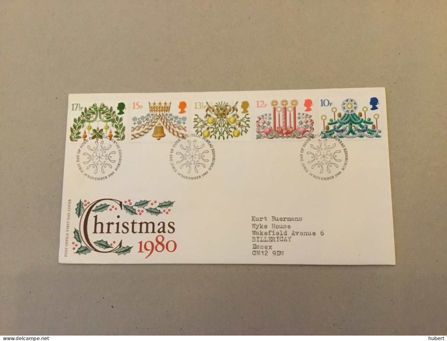 Grande-Bretagne  FDC Christmas 1980 - 1971-1980 Decimal Issues