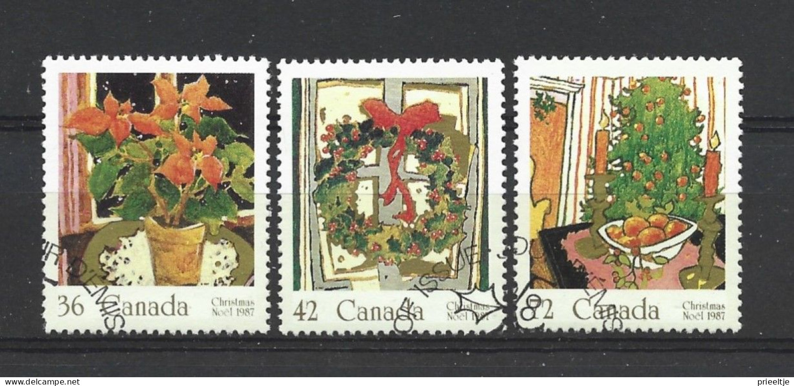 Canada 1987 Christmas Y.T. 1024/1026 (0) - Used Stamps