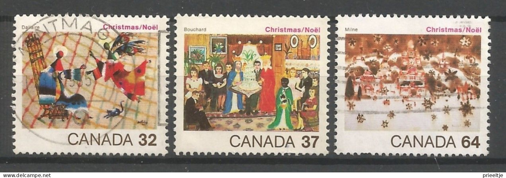 Canada 1984 Christmas Y.T. 899/901 (0) - Used Stamps