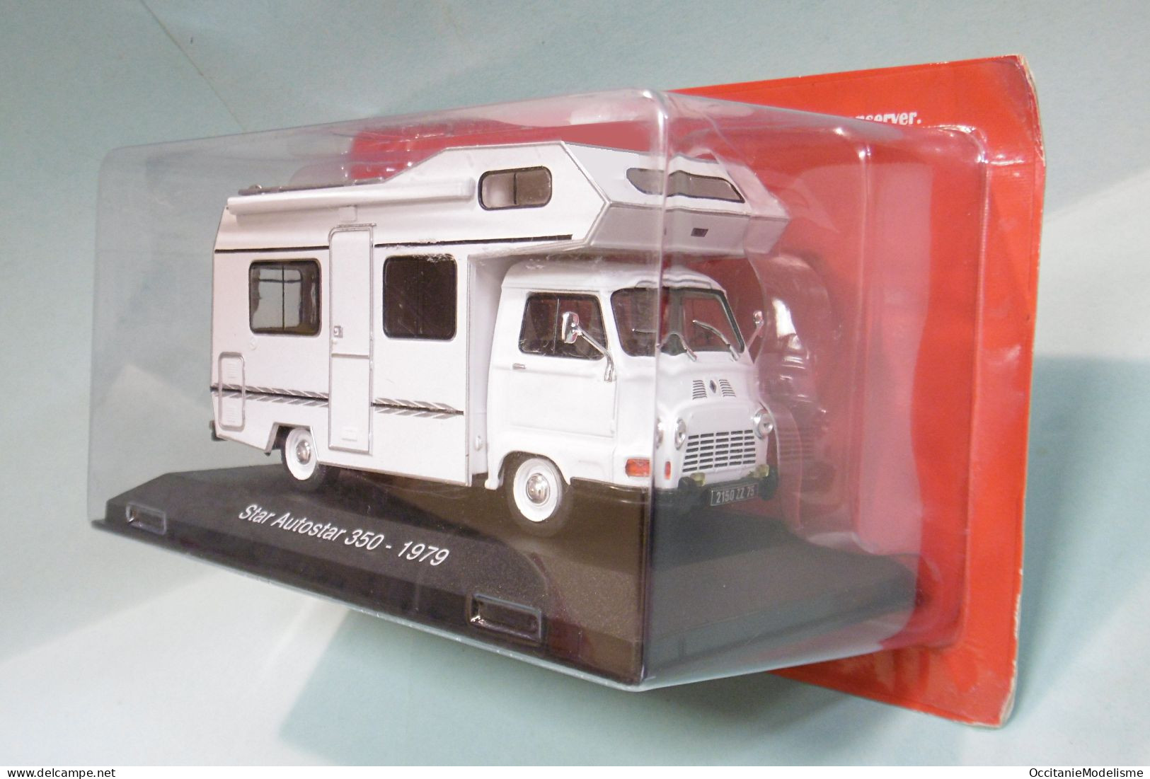 Hachette / Ixo - STAR AUTOSTAR 350 1979 Camping-Car Renault Estafette Neuf 1/43 - Utilitaires