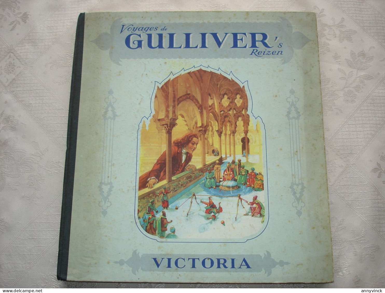 Album Chocolade Victoria Voyages Gulliver's Reizen Volledig Prima Staat - Victoria