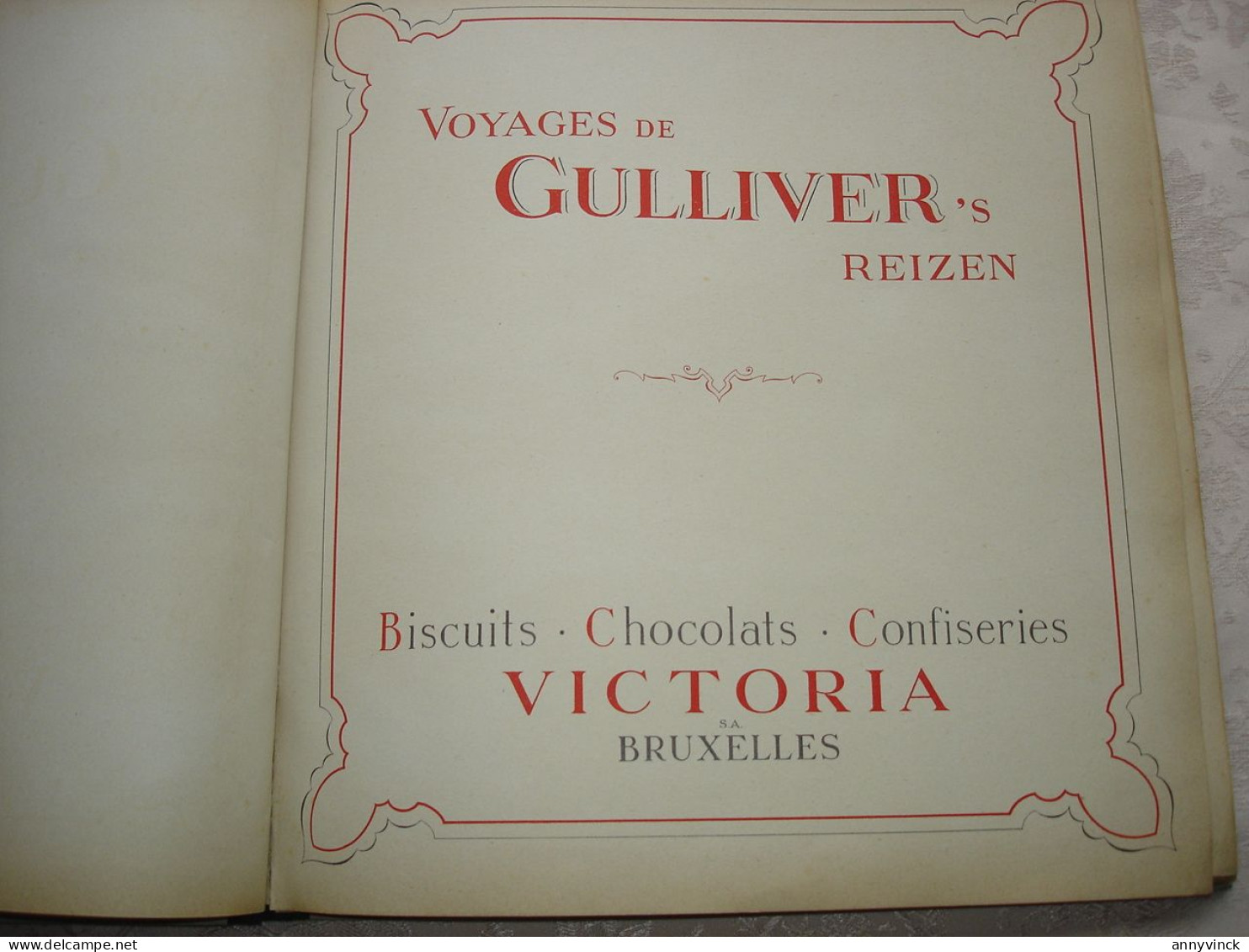 Album Chocolade Victoria Voyages Gulliver's Reizen Volledig Prima Staat - Victoria