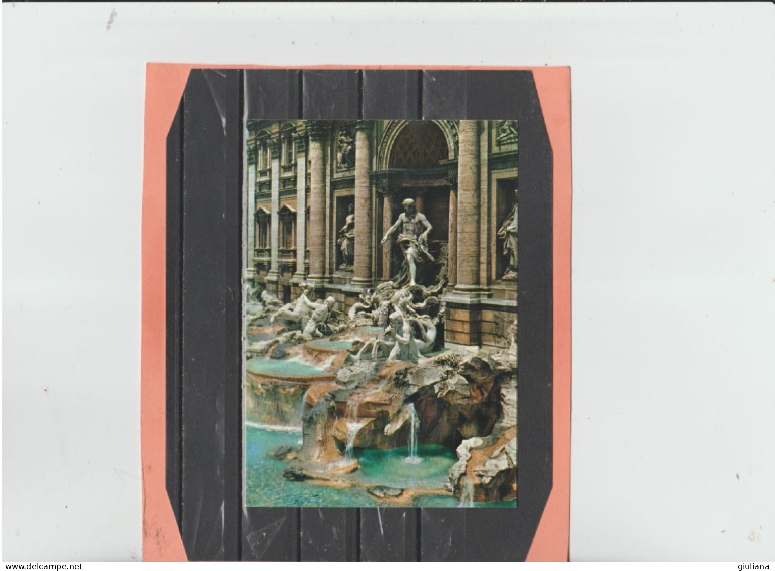 Cartolina Di ROMA -,Fontana Di TREVI - Fontana Di Trevi