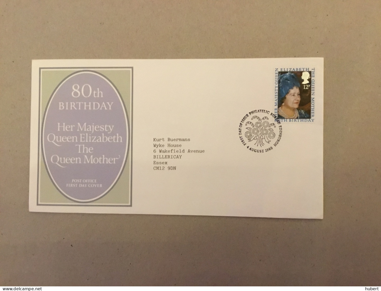 Grande-Bretagne  FDC 80 Th Birthday Majesty Queen Elizabeth 1980 - 1971-1980 Decimale  Uitgaven