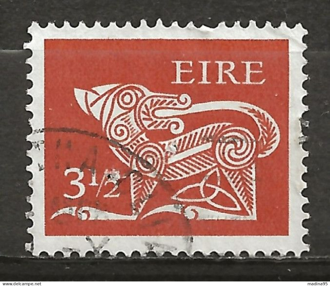 IRLANDE: Obl., N° YT 318 D, TB - Usados