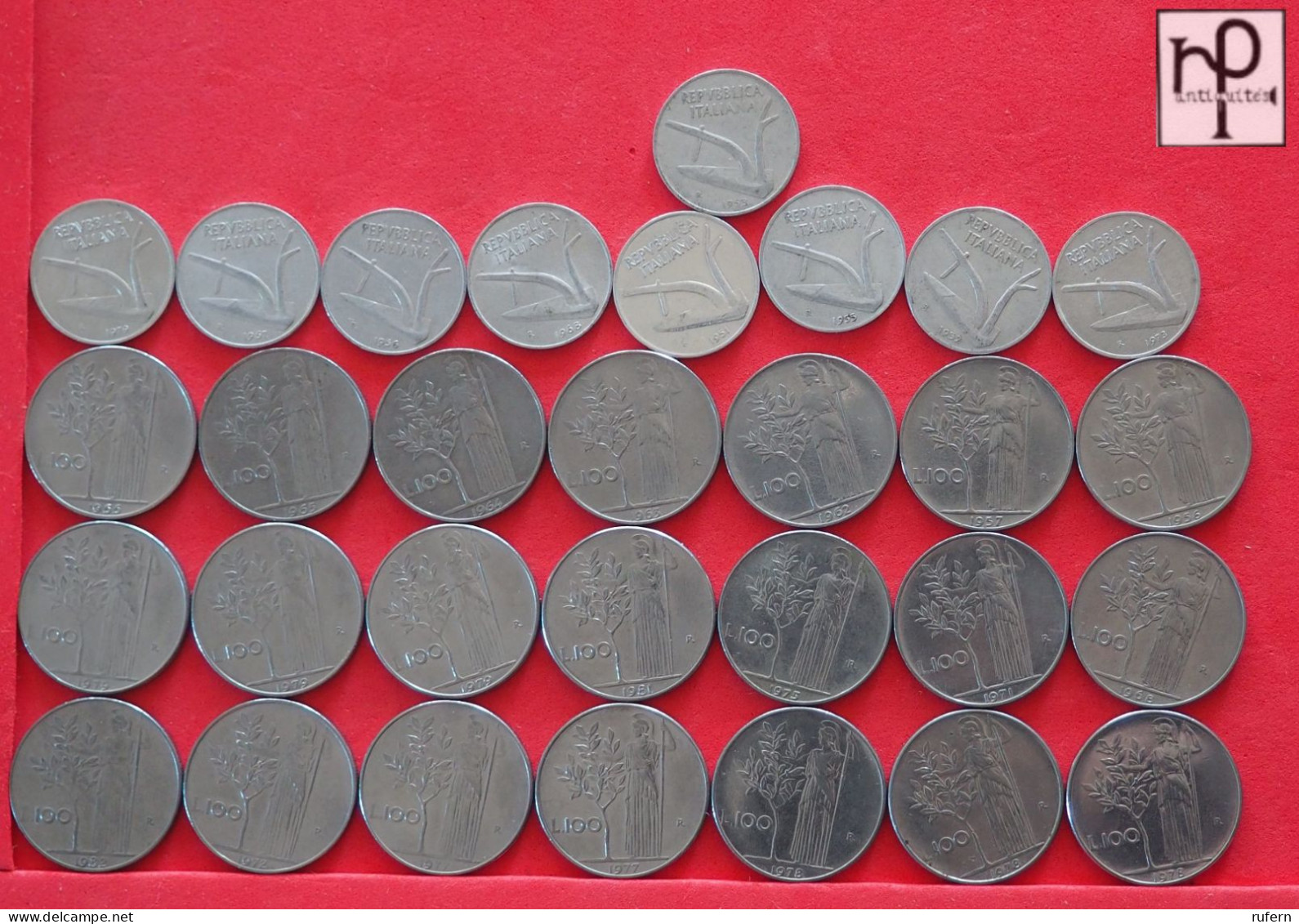 ITALY  - LOT - 30 COINS - 2 SCANS  - (Nº57998) - Collezioni E Lotti