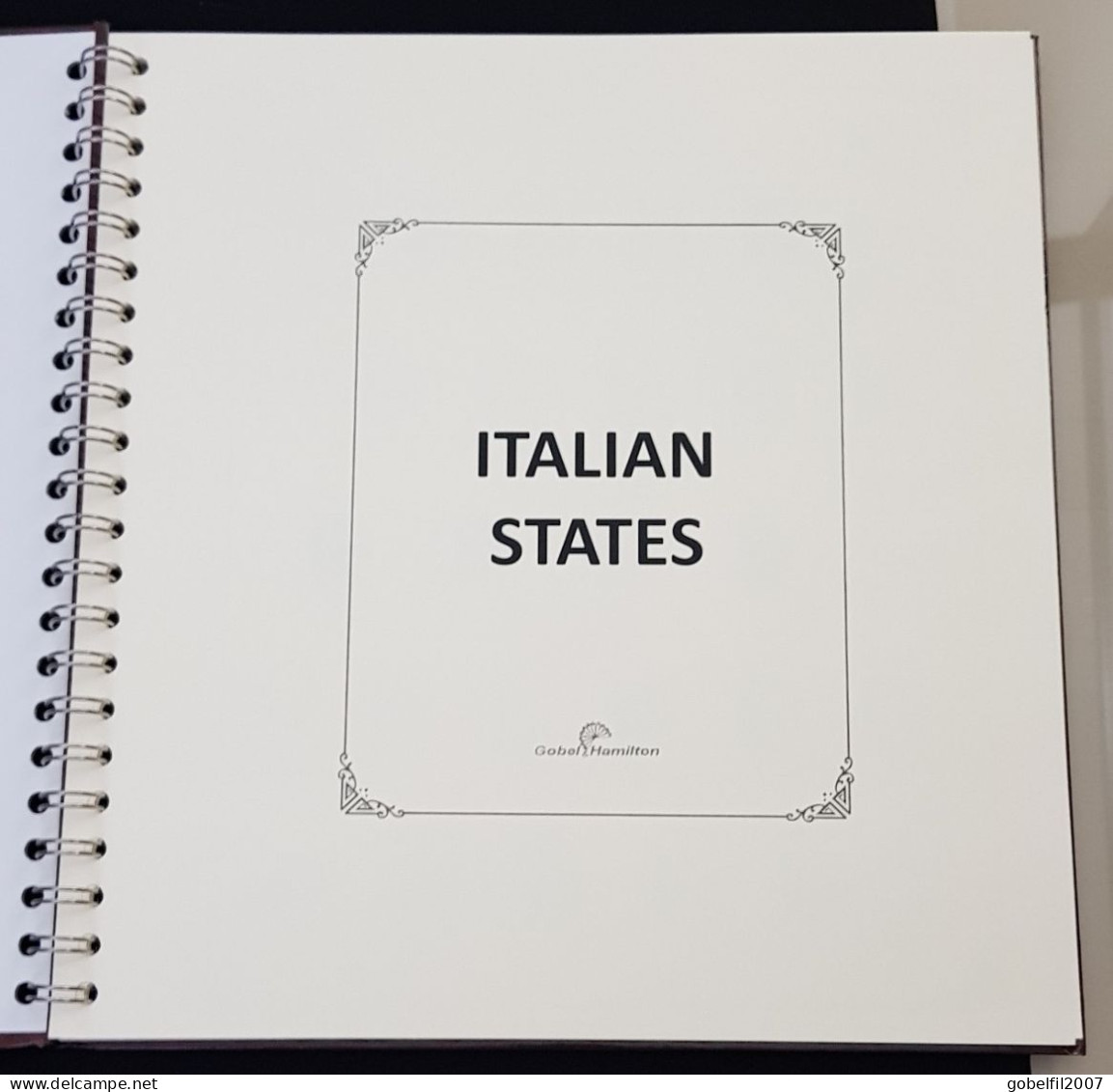 ANTICHI STATI ITALIANI - ALBUM COMPLETO (IN INGLESE) - NO FRANCOBOLLI - Contenitore Per Francobolli