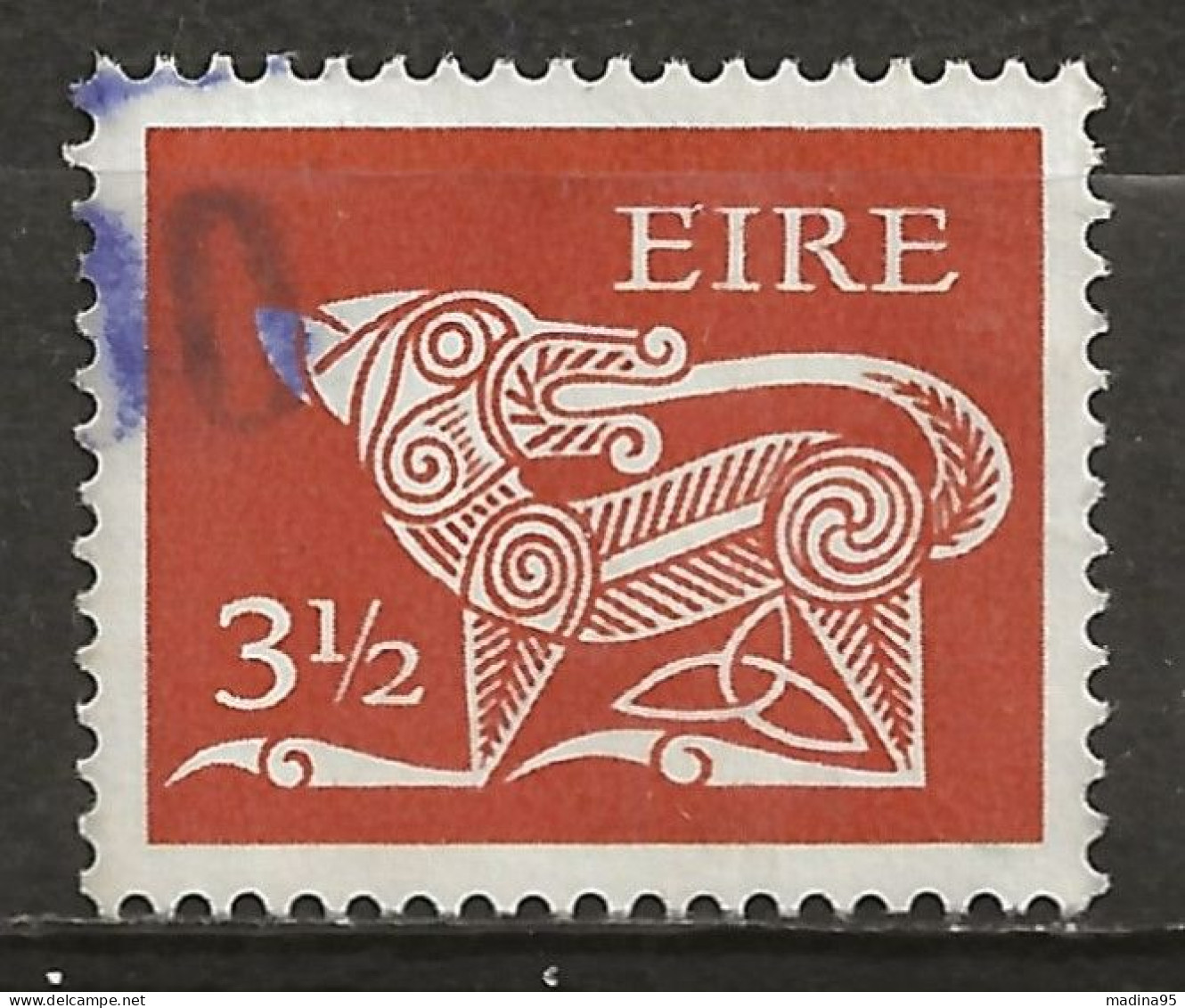 IRLANDE: Obl., N° YT 318 D, TB - Usados