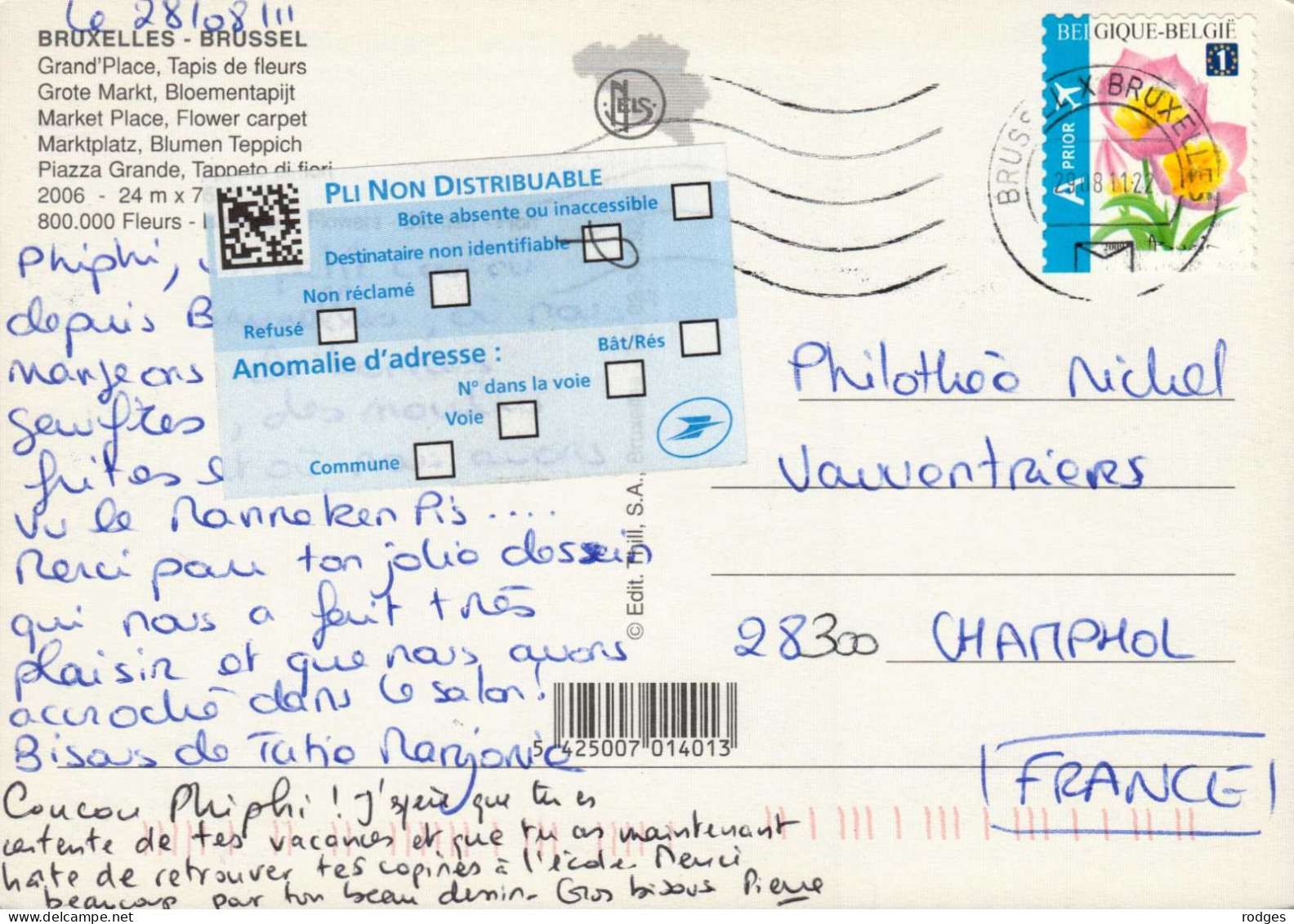 BELGIQUE , LOT de 15 cp OOSTENDE, BRUGGE,VEVES,BRUXELLES,BOHAN,KOKSIJDE,NAMUR,BLANKENBERGE (002)