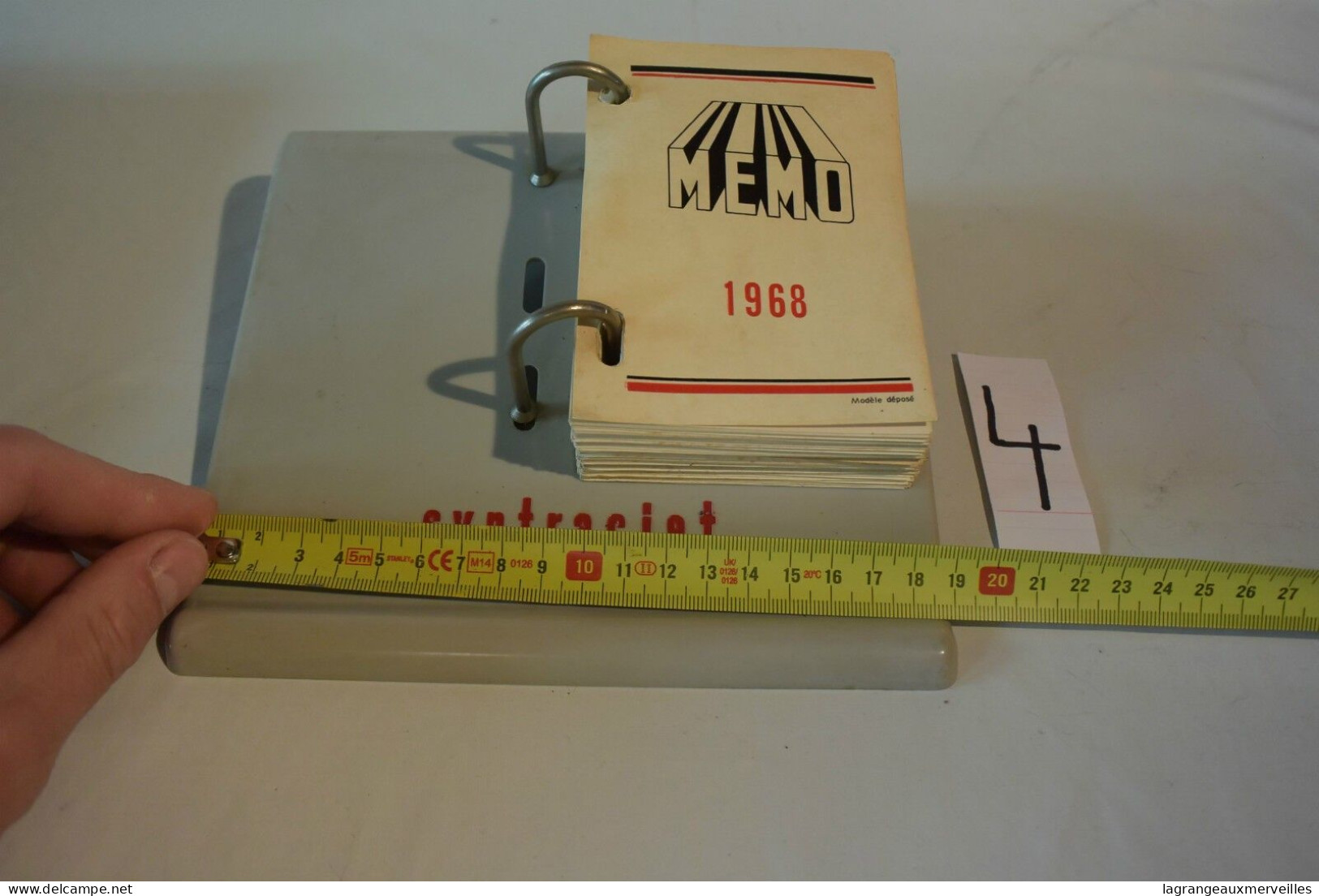 C4 Ancien Agenda De Bureau De 1968 - Petit Format : 1961-70