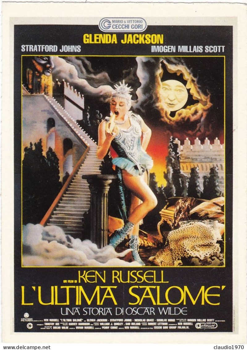 CINEMA - L'ULTIMA SALOME' - 1988 - PICCOLA LOCANDINA CM. 14X10 - Bioscoopreclame