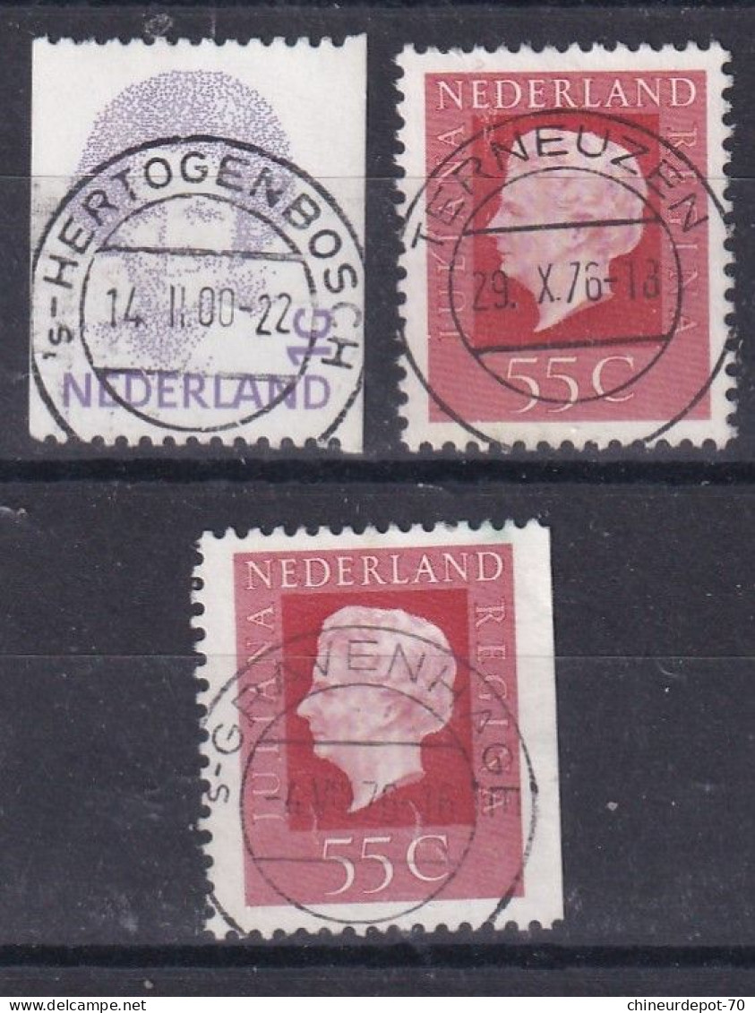 Nederland Pays-bas Hertogenbosch Bois-le-Duc Terneuzen Gravenhage La Haye - Used Stamps