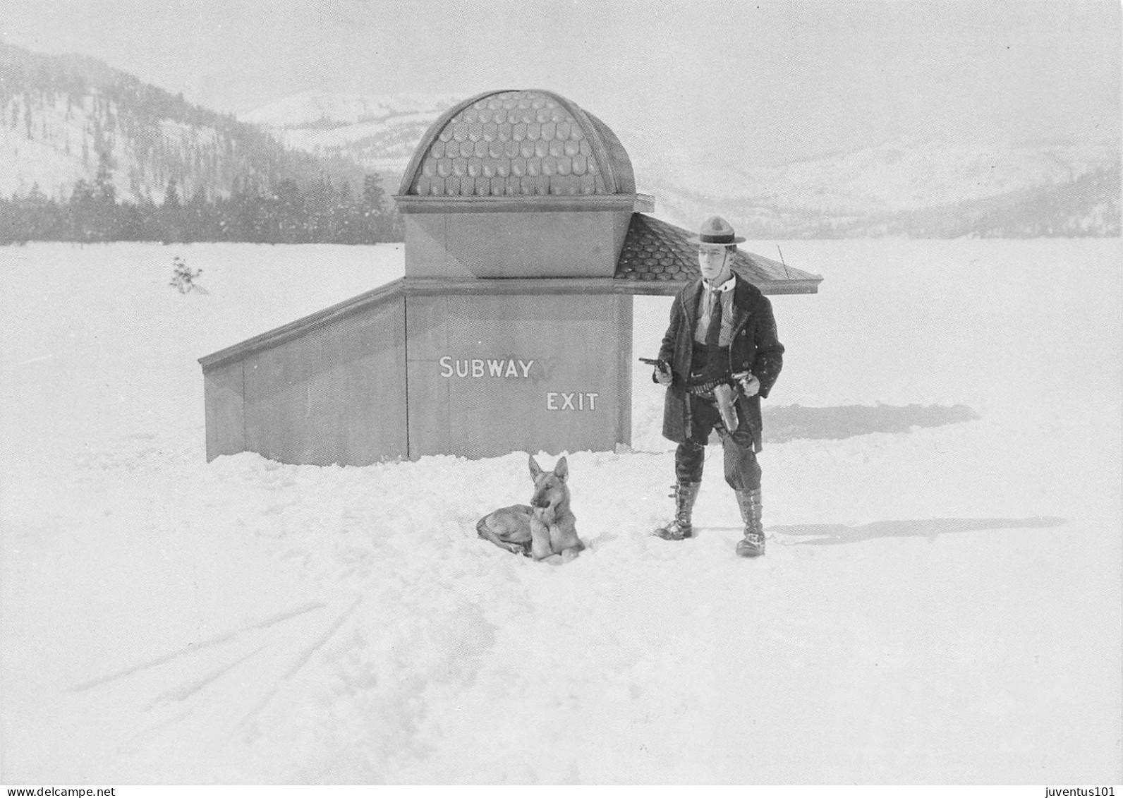 CPSM The Museum Of Modern Art-New York City-Buster Keaton In The Frozen North        L2591 - Musées