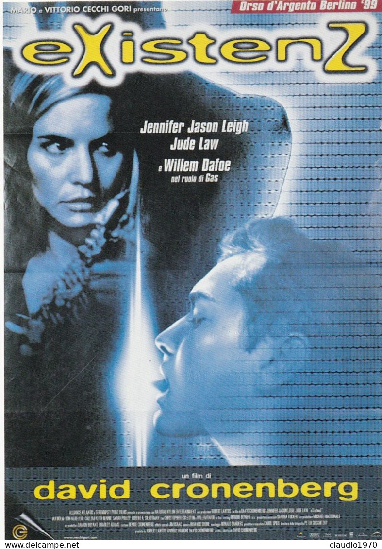 CINEMA - EXISTENZ - 1999 - PICCOLA LOCANDINA CM. 14X10 - Pubblicitari